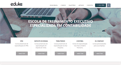 Desktop Screenshot of edukbrasil.com.br